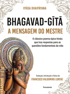 cover image of Bhagavad-Gita – a mensagem do mestre
